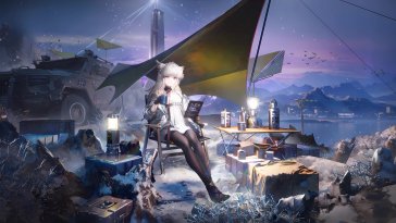 perlica twilight outpost live wallpaper