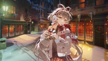 luo tianyi christmas wish live wallpaper