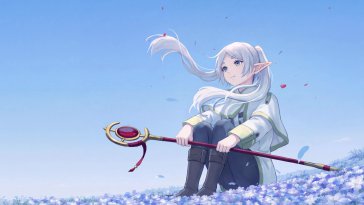 frieren blue horizon live wallpaper