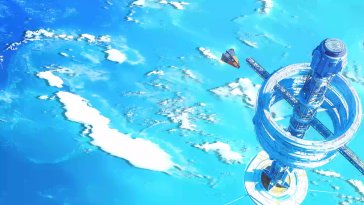 singularity's children space station live wallpaper