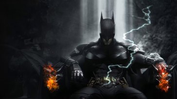 the batcave throne live wallpaper