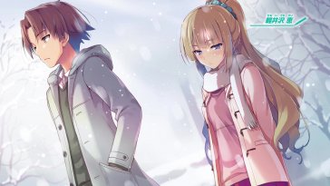 ayanokoji & kei karuizawa (classroom of the elite) live wallpaper