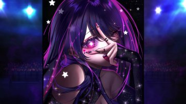 ai hoshino idol (oshi no ko) live wallpaper