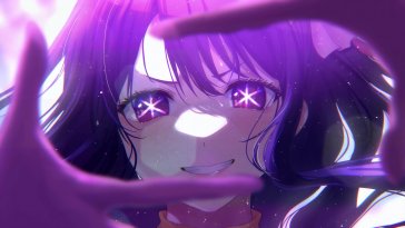 ai hoshino anime idol live wallpaper