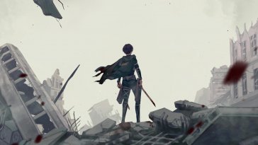 levi ackerman aftermath live wallpaper