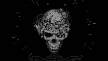 hunt showdown skull guns live wallpaper