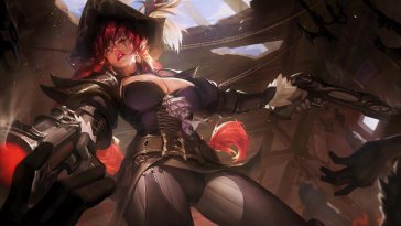 scarlet pirate gunslinger live wallpaper