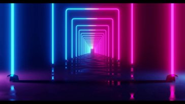 moving neon lines live wallpaper