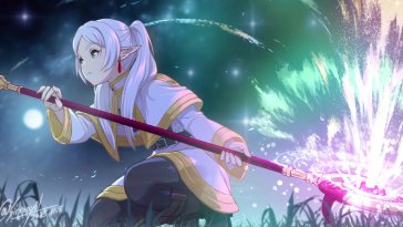 frieren starlight magic live wallpaper