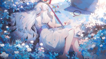 frieren whispering flowers live wallpaper
