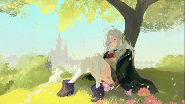 elaina sunlit dream live wallpaper