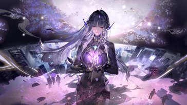 nirvatia (punishing: gray raven) live wallpaper