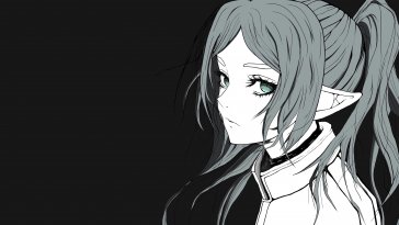 frieren minimal art live wallpaper