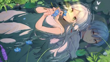 frieren & himmel (sousou no frieren) live wallpaper