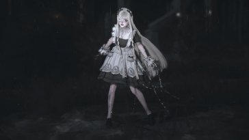 gothic doll live wallpaper