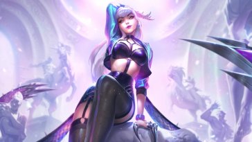 evelynn k/da all out live wallpaper