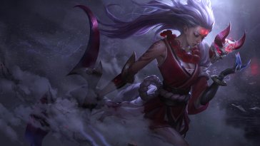 diana bloodmoon embrace live wallpaper