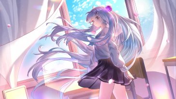 aquwa vtuber live wallpaper