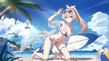 device armoury swimsuit girl live wallpaper