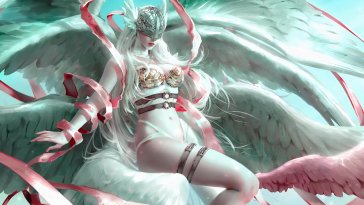 angewomon digimon live wallpaper