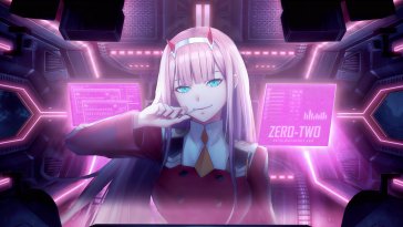zero two operation (darling in the franxx) live wallpaper