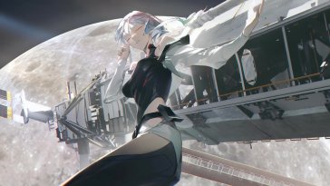lucy lunar drift (cyberpunk: edgerunners) live wallpaper