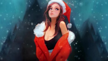 santa baby live wallpaper