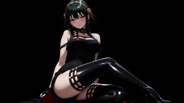 yor forger midnight assassin (spy x family) live wallpaper