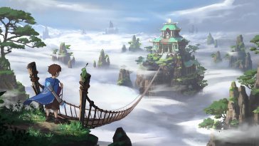 bridge to cloud temple live wallpaper