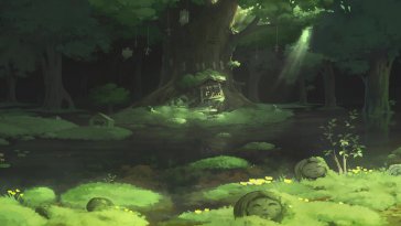 mystic ghost forest live wallpaper