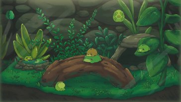 abi toads terrarium live wallpaper