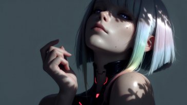 lucy cyberpunk beauty live wallpaper