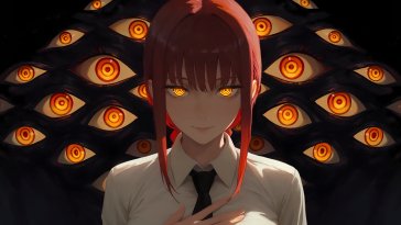 makima eyes everywhere live wallpaper