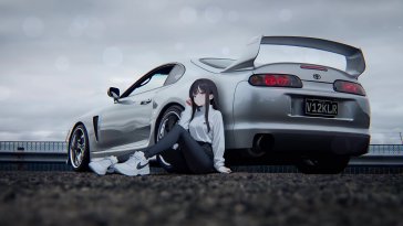 supra a80 coastal chill live wallpaper
