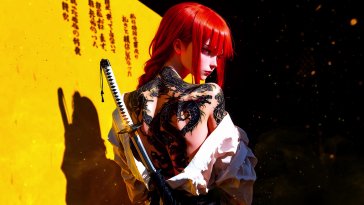 makima yakuza night live wallpaper