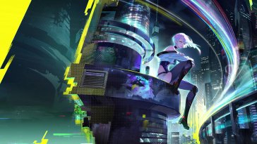 lucy - digital city runner live wallpaper