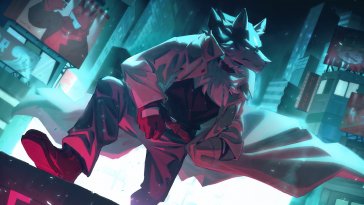 shirou ogami (brand new animal) live wallpaper
