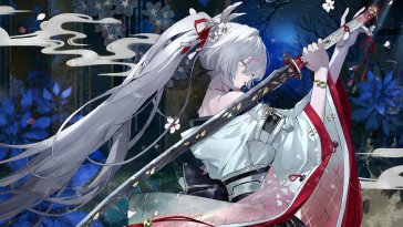 hiyuki moonlit blade live wallpaper