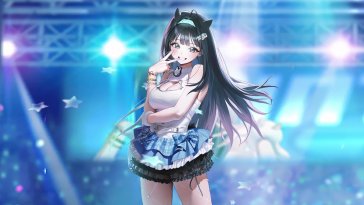 mint - nikke goddess of victory live wallpaper