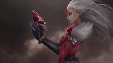 blood moon diana - lol live wallpaper