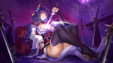 raiden shogun thunder empress live wallpaper