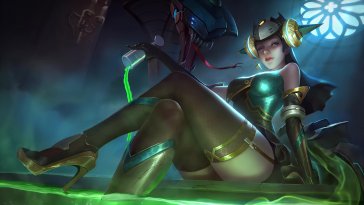 evelynn with venomous snakes live wallpaper