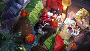 lacrimosa cozy evening (neverness to everness) live wallpaper