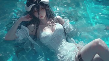 albedo's paradise live wallpaper