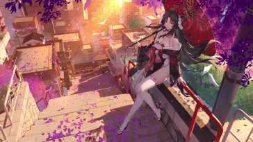 jin - neverness to everness (nte) live wallpaper