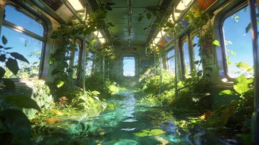 last train to eden live wallpaper
