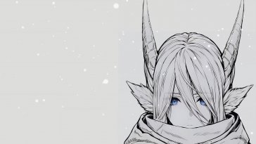 frostfang barioth armor (mhw: iceborne) live wallpaper
