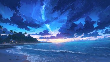 azure horizon live wallpaper