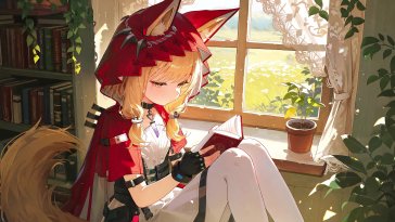 rossi's quiet afternoon (arknights: endfield) live wallpaper