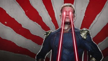 homelander laser eyes live wallpaper